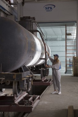 Покрасочно-сушильная камера для локомотивов для Музея РЖД г. Екатеринбург