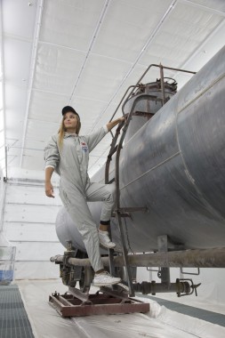 Покрасочно-сушильная камера для локомотивов для Музея РЖД г. Екатеринбург