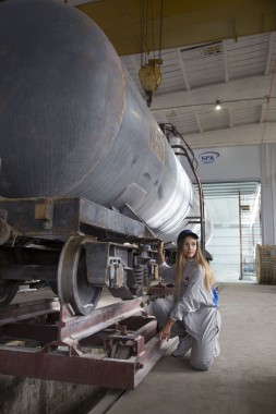 Покрасочно-сушильная камера для локомотивов для Музея РЖД г. Екатеринбург