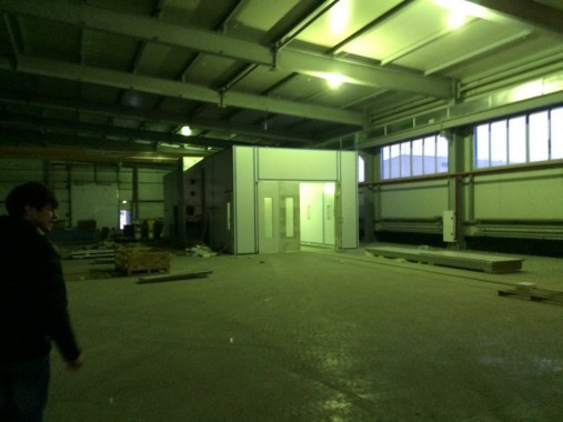 Окрасочно-сушильная камера для окраски металлоконструкций и ферм SPK 15.4.6. Италия