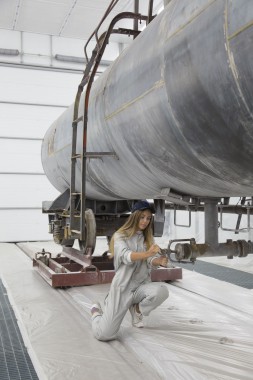 Покрасочно-сушильная камера для локомотивов для Музея РЖД г. Екатеринбург