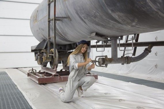 Покрасочно-сушильная камера для локомотивов для Музея РЖД г. Екатеринбург