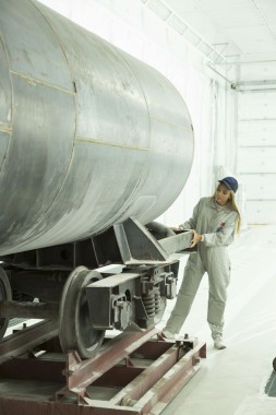 Покрасочно-сушильная камера для локомотивов для Музея РЖД г. Екатеринбург