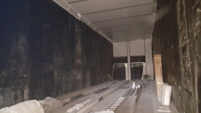 Дробеструйная камера для жд вагонов. Музей РЖД в г. Екатеринбург