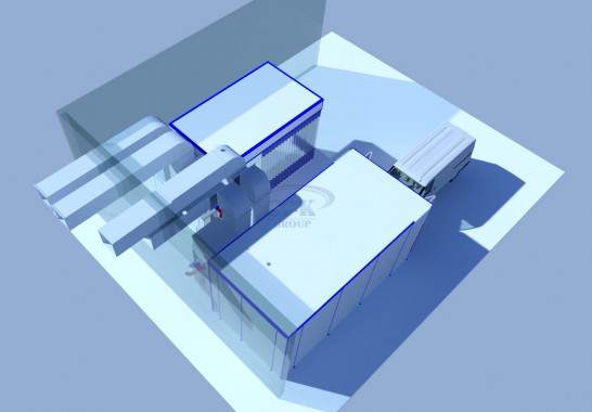 Комплекс подготовки и окраски для коммерческой техники SPK-8.4.8