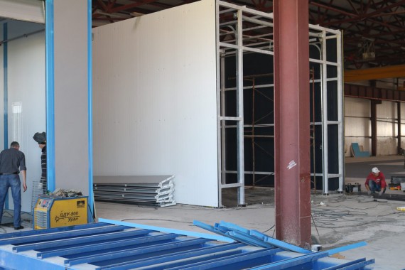 Покрасочно-сушильная камера для сельскохозяйственной техники SPK-10.6.5