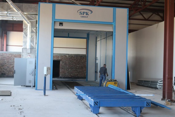 Покрасочно-сушильная камера для сельскохозяйственной техники SPK-10.6.5