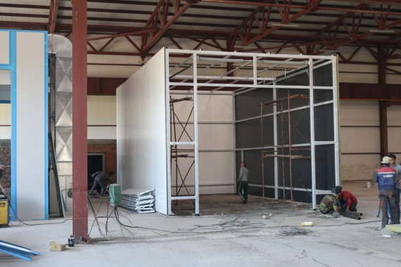 Покрасочно-сушильная камера для сельскохозяйственной техники SPK-10.6.5