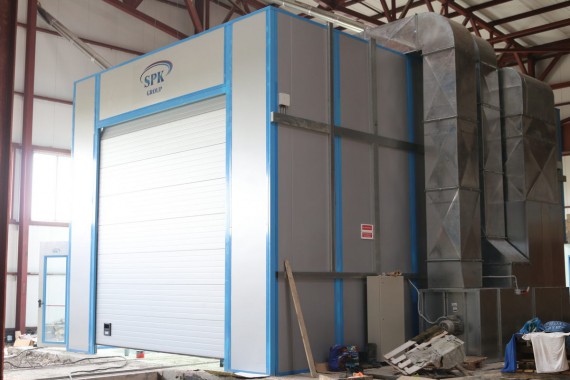 Покрасочно-сушильная камера для сельскохозяйственной техники SPK-10.6.5