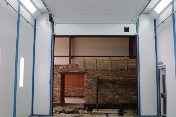 Покрасочно-сушильная камера для сельскохозяйственной техники SPK-10.6.5