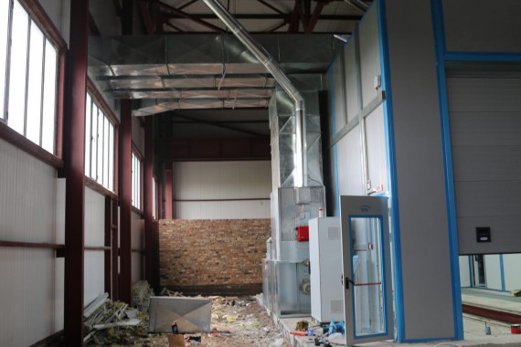 Покрасочно-сушильная камера для сельскохозяйственной техники SPK-10.6.5