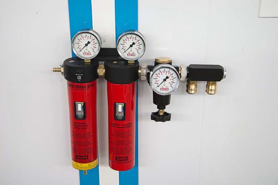 Окрасочно-сушильная камера для окраски металлоконструкций и ферм SPK 15.4.6. Италия