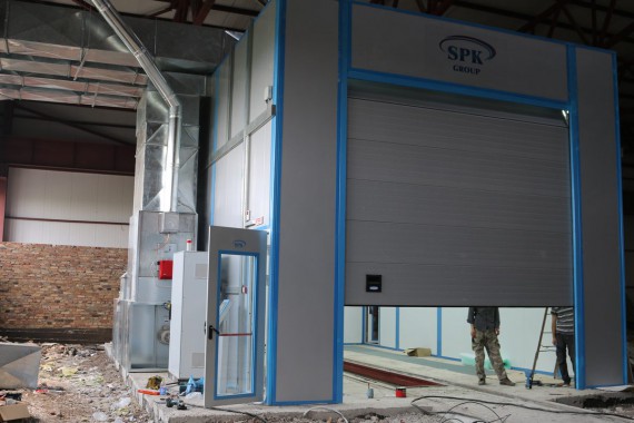 Покрасочно-сушильная камера для сельскохозяйственной техники SPK-10.6.5