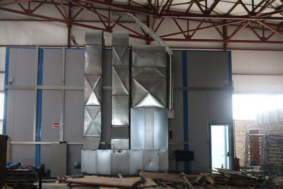 Покрасочно-сушильная камера для сельскохозяйственной техники SPK-10.6.5