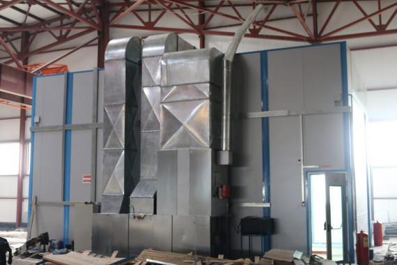 Покрасочно-сушильная камера для сельскохозяйственной техники SPK-10.6.5