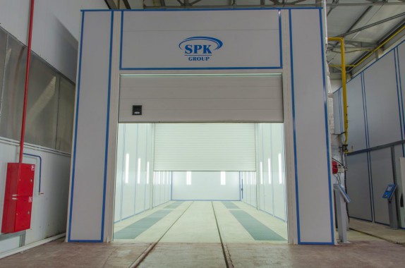 Камера окраски и сушки для рам прицепов, полуприцепов и цистерн SPK-20.6.5