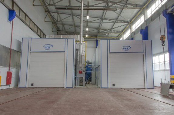 Камера окраски и сушки для рам прицепов, полуприцепов и цистерн SPK-20.6.5