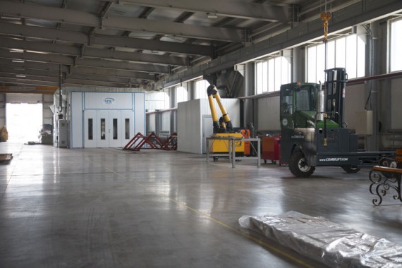 Окрасочно-сушильная камера для окраски металлоконструкций и ферм SPK 15.4.6. Италия