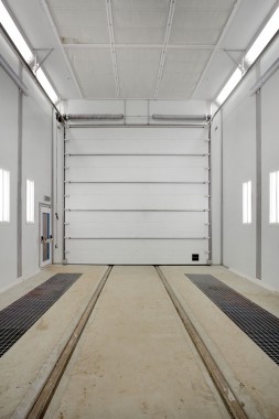 Покрасочно-сушильная камера для локомотивов для Музея РЖД г. Екатеринбург