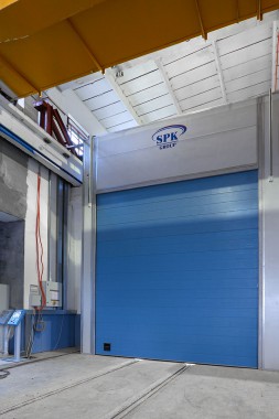 Покрасочно-сушильная камера для локомотивов для Музея РЖД г. Екатеринбург