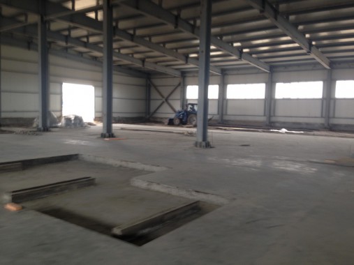 Окрасочно-сушильная камера для окраски металлоконструкций и ферм SPK 15.4.6. Италия. Строительство фундамента для камеры окраски. г. Астана (Казахстан)