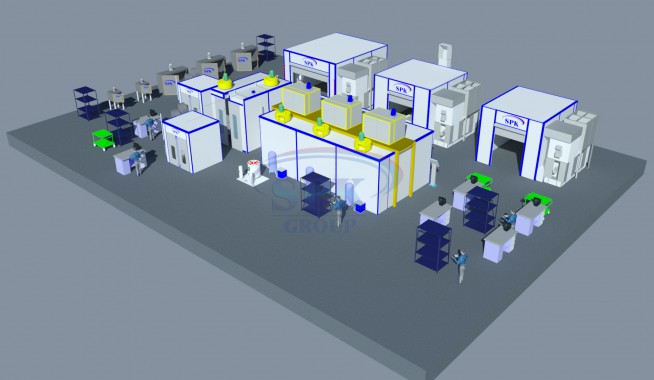 Комплекс оборудования для окрасочного цеха