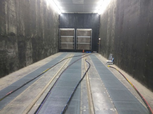 Дробеструйная камера для жд вагонов. Музей РЖД в г. Екатеринбург