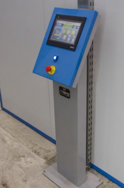 Пульт управления дробеструйной камерой 