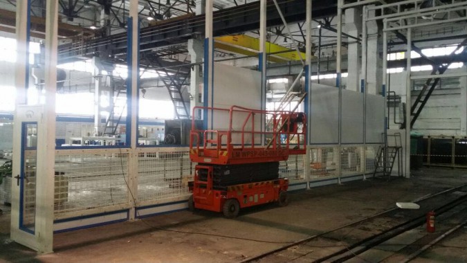 Покрасочно-сушильная камера для трубопроводов SPK-15.8.6, г. Челябинск