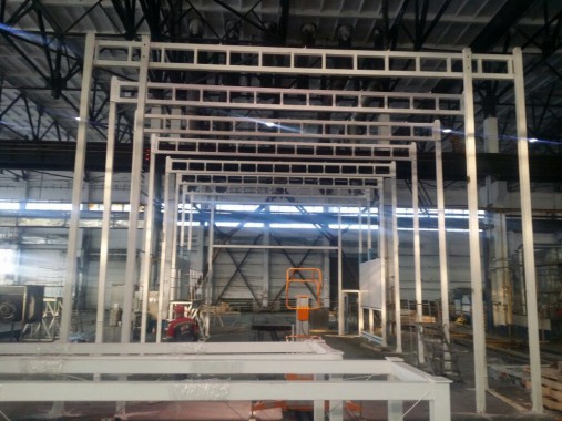 Покрасочно-сушильная камера для трубопроводов SPK-15.8.6, г. Челябинск