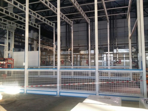 Покрасочно-сушильная камера для трубопроводов SPK-15.8.6, г. Челябинск