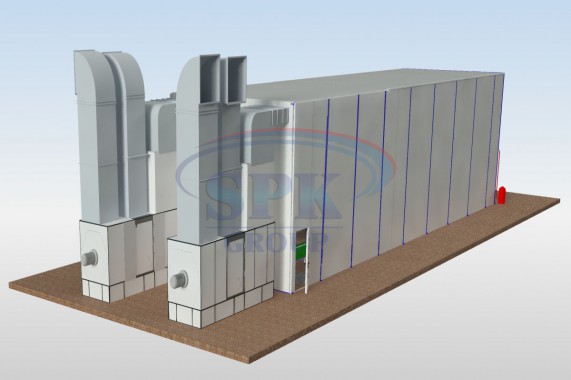 Покрасочно-сушильная камера для грузовиков SPK-17.5.6