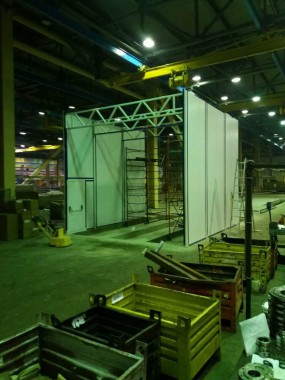 Окрасочно-сушильная камера для прицепов SPK 16.6.6