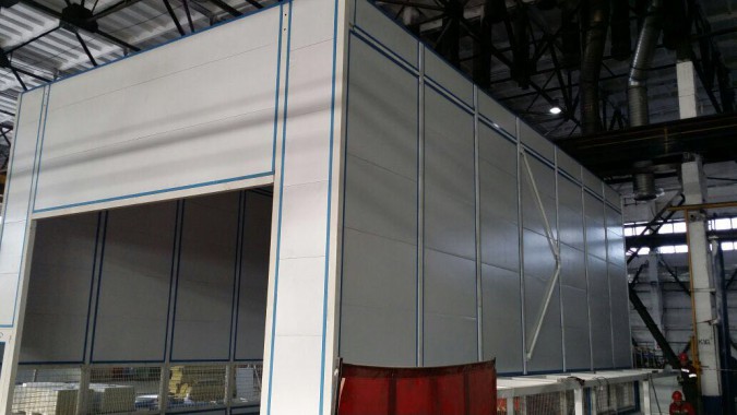 Покрасочно-сушильная камера для трубопроводов SPK-15.8.6, г. Челябинск