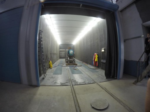 Дробеструйная камера для жд вагонов. Музей РЖД в г. Екатеринбург