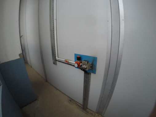 Дробеструйная камера для жд вагонов. Музей РЖД в г. Екатеринбург