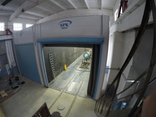 Дробеструйная камера для жд вагонов. Музей РЖД в г. Екатеринбург