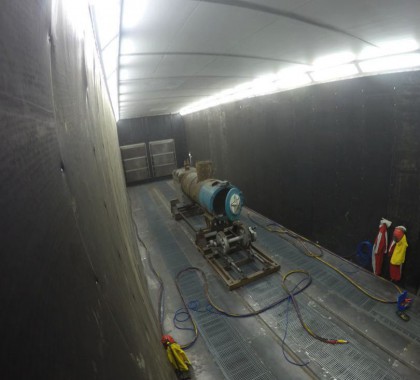 Дробеструйная камера для жд вагонов. Музей РЖД в г. Екатеринбург