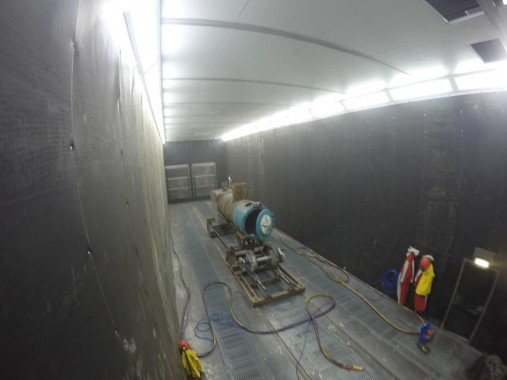 Дробеструйная камера для жд вагонов. Музей РЖД в г. Екатеринбург