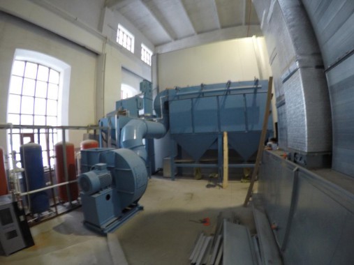 Дробеструйная камера для жд вагонов. Музей РЖД в г. Екатеринбург