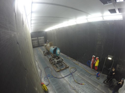 Дробеструйная камера для жд вагонов. Музей РЖД в г. Екатеринбург