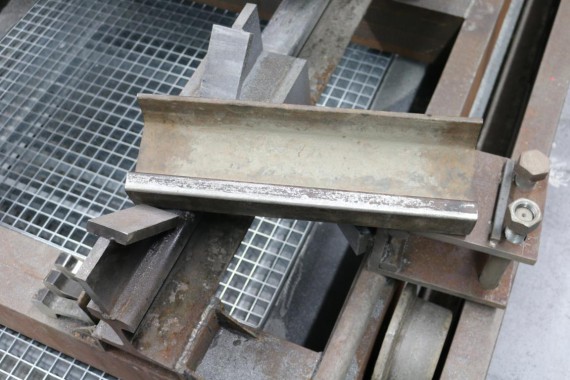 Дробеструйная камера для жд вагонов. Музей РЖД в г. Екатеринбург