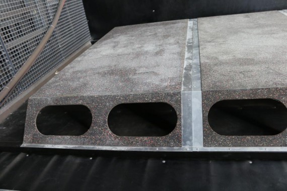 Дробеструйная камера для жд вагонов. Музей РЖД в г. Екатеринбург