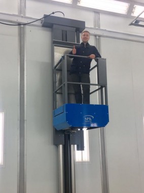 Дробеструйная камера для жд вагонов. Музей РЖД в г. Екатеринбург