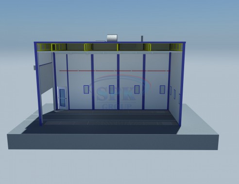 Окрасочно-сушильная камера SPK-10.4.5