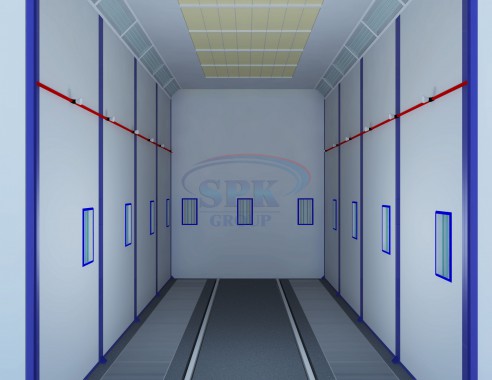 Окрасочно-сушильная камера SPK-10.4.5