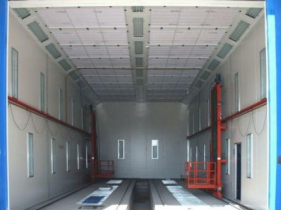 Комплекс окрасочно сушильных камер с большой проходимостью SPK 32x14x6