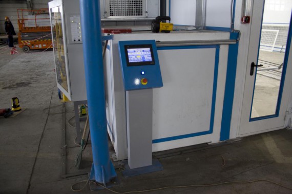 Покрасочно-сушильная камера для трубопроводов SPK-15.8.6, г. Челябинск