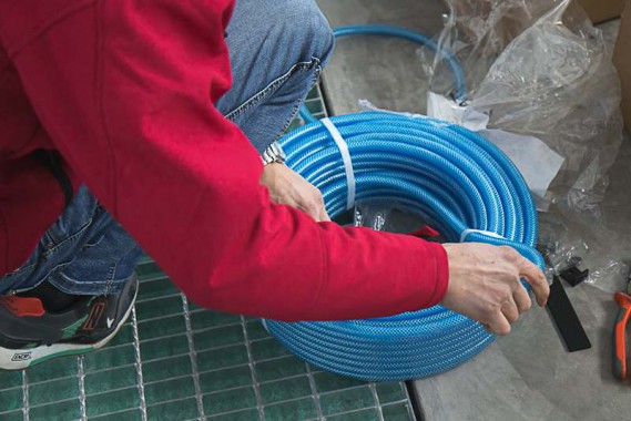 Запуск окрасочно-сушильной камеры для окраски металлоконструкций и ферм SPK 15.4.6, г. Астана (Казахстан)