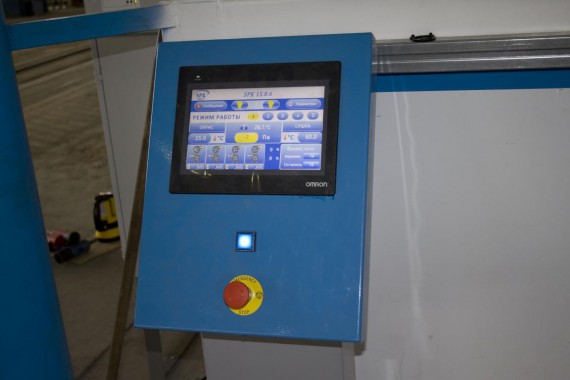 Покрасочно-сушильная камера для трубопроводов SPK-15.8.6, г. Челябинск